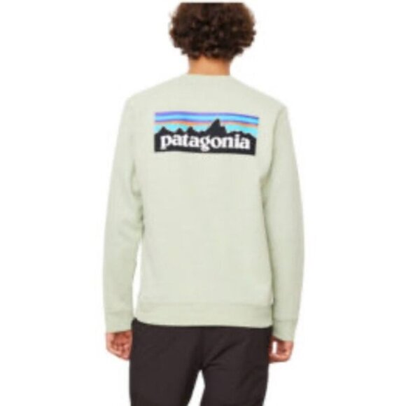 Patagonia Other - Patagonia Mens P-6 Logo Uprisal Crew Sweatshirt Size Small Green Mint SP EXC